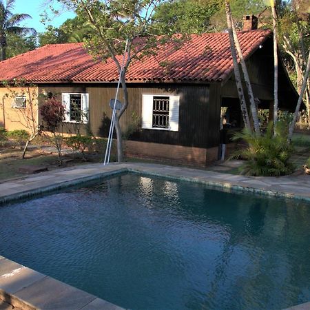 Chapada dos Guimarães Casa Unica Com Piscina E Lareira A 1,2 Km Do Centroヴィラ エクステリア 写真