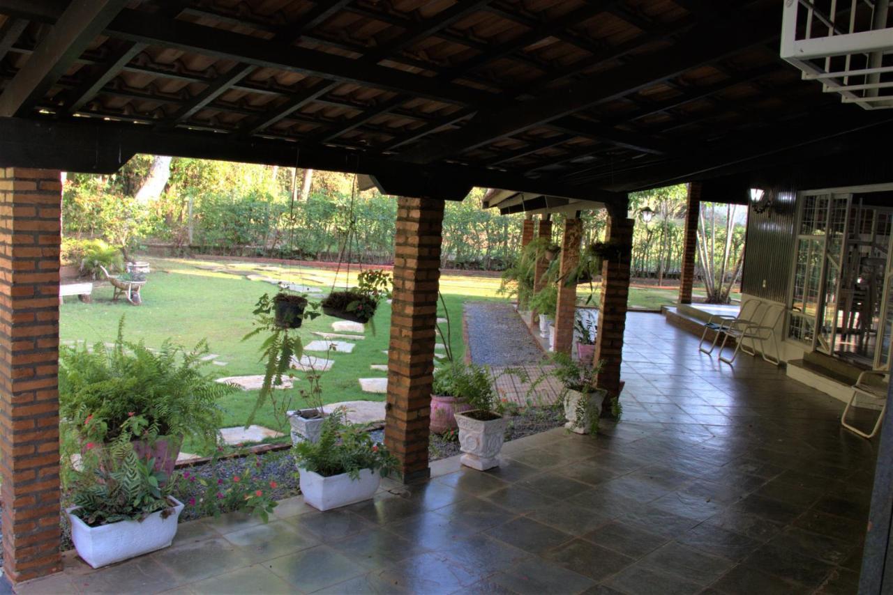 Chapada dos Guimarães Casa Unica Com Piscina E Lareira A 1,2 Km Do Centroヴィラ エクステリア 写真