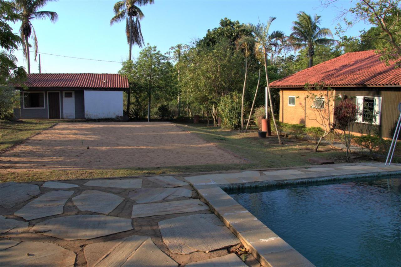 Chapada dos Guimarães Casa Unica Com Piscina E Lareira A 1,2 Km Do Centroヴィラ エクステリア 写真