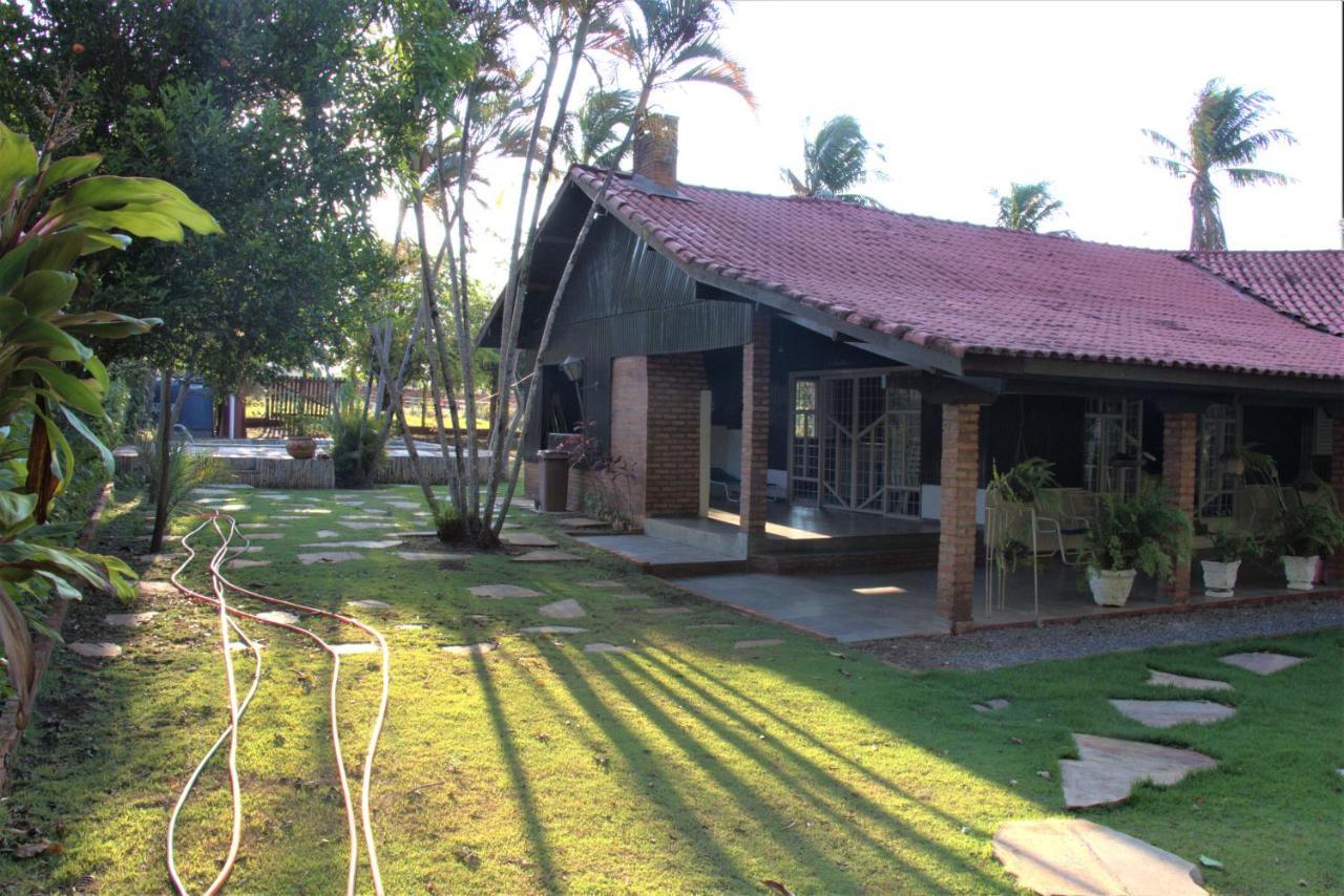 Chapada dos Guimarães Casa Unica Com Piscina E Lareira A 1,2 Km Do Centroヴィラ エクステリア 写真